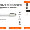MASTIFF400L 1K WI-FI BLUETOOTH - pohon jednokřídlé brány do 5m průjezdu a hmotnosti 450kg